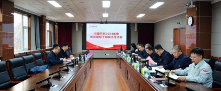中国乐凯领导班子召开2024年度民主生活会